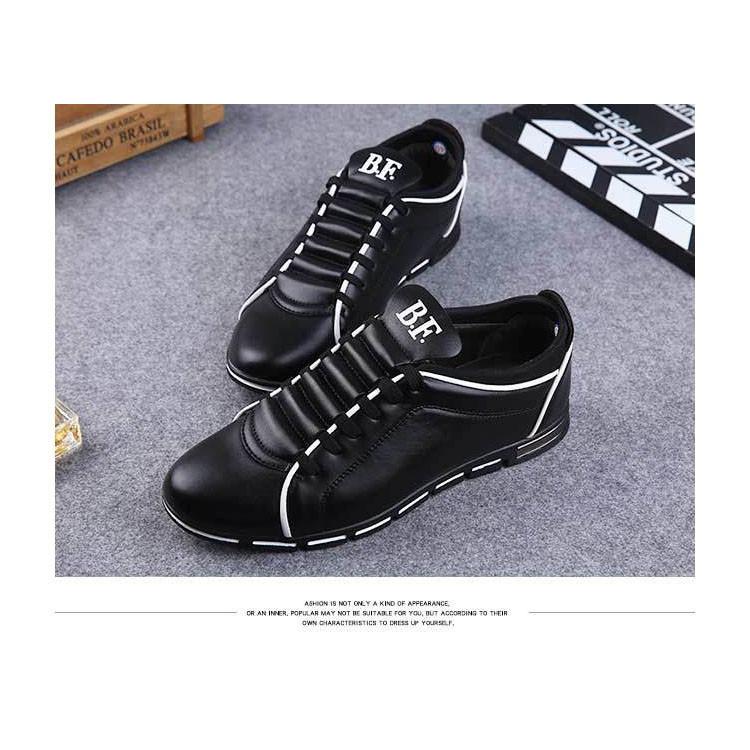 スニーカー メンズ おしゃれ スリッポン ビジネススニーカー ローカット 黒スニーカー 歩きやすい 革靴 撥水 通勤 スポーツ Af Aforever 通販 Yahoo ショッピング