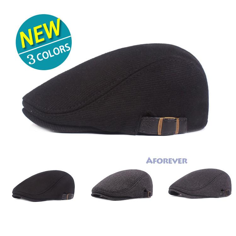 ハンチング 送料無料 新品 メンズ 帽子 秋冬物 無地 ハンチング帽 防寒 サイズ調節 クリスマスプレゼント おしゃれ 40代 紳士ハット 50代