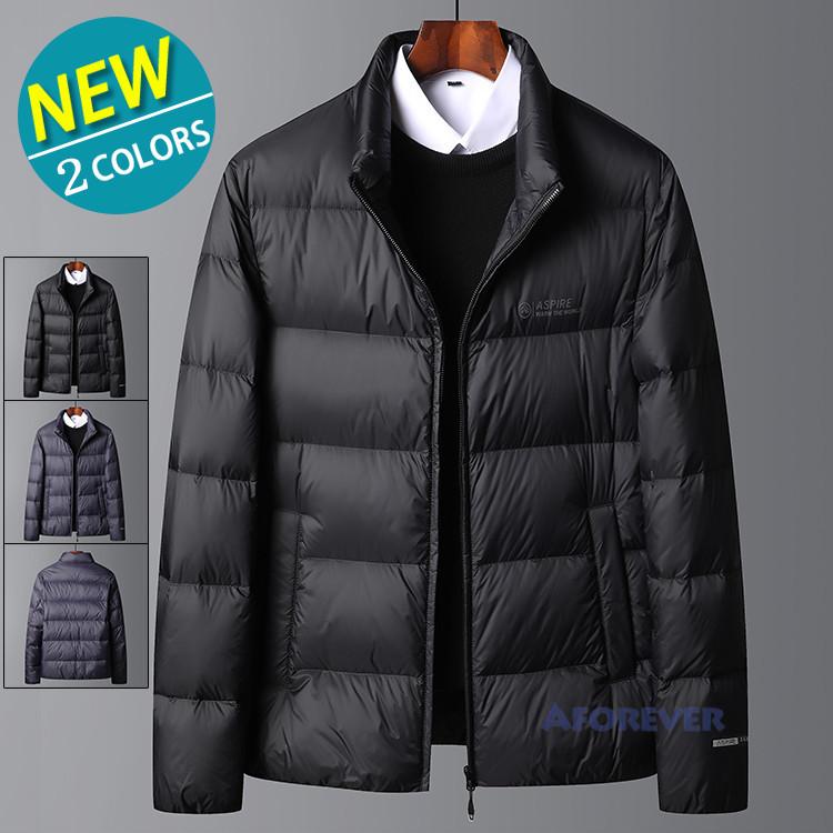 100 本物保証 ダウンジャケット メンズ 防寒着 厚手ジャケット 無地 アウトドア 撥水 キルティング 白ダウン 冬物 アウター Sale 30 Off Skylanceronline Com