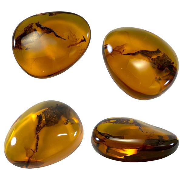 ミャンマー産 天然琥珀 バーマイト ドロップ 縁起物