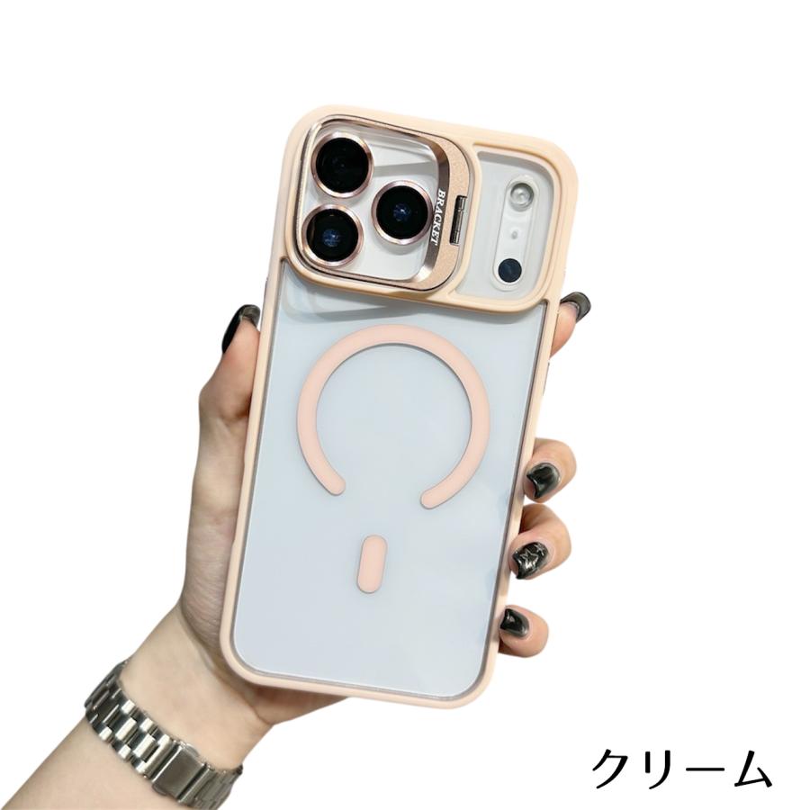 iPhone 17 iPhone17 ケース MagSafe対応 スタンド レンズ
