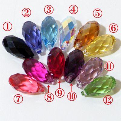 スワロフスキー クリスタライズビーズ ブリオレットカット 12