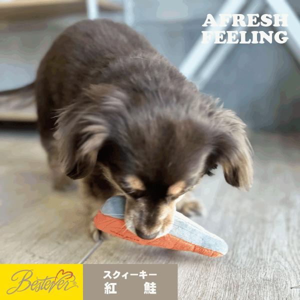 ペットトーイ オモチャ 犬用 ペット用 ボアトーイ ベストエバー アフレッシュフィーリング 紅鮭トーイ |  | 04