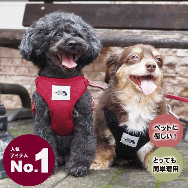 犬 ハーネスリード ハーネスリードセット 犬用 小型犬 ペット用 リード付 DOG STYLISH BASICソートフルハーネスリード メール便送料無料 |  | 01