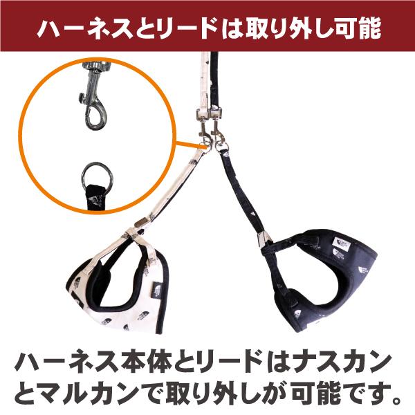 メール便送料無料 犬 ハーネスリード ハーネスリードセット 犬用 小型犬 ペット用 リード付 オールオーバーパターンソートフルハーネスリード |  | 06