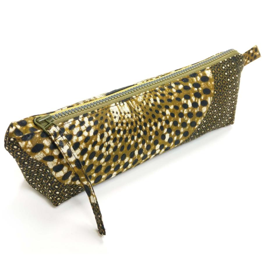 アフリカ布のペンケース メガネケース 筆箱 眼鏡入れ Ykkチャック 日本製 F180 16 アフリカ雑貨専門店 アフロモード 通販 Yahoo ショッピング