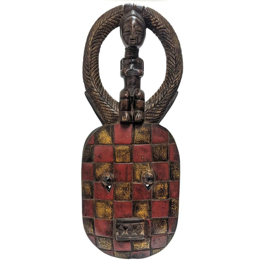 アフリカンマスクプレプレ仮面バウレ族