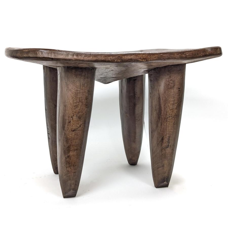 セヌフォ族巨大腰掛　座面66×48cm　アフリカのテーブル 家具｜afromode｜02