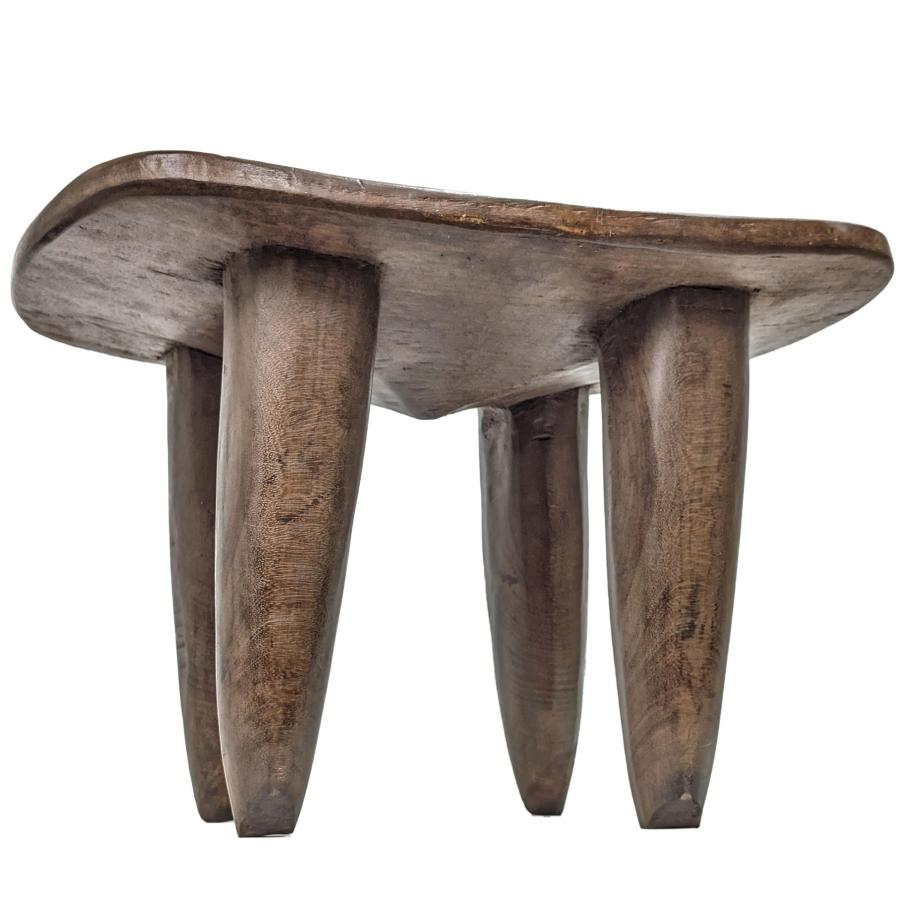セヌフォ族巨大腰掛　座面66×48cm　アフリカのテーブル 家具｜afromode｜03