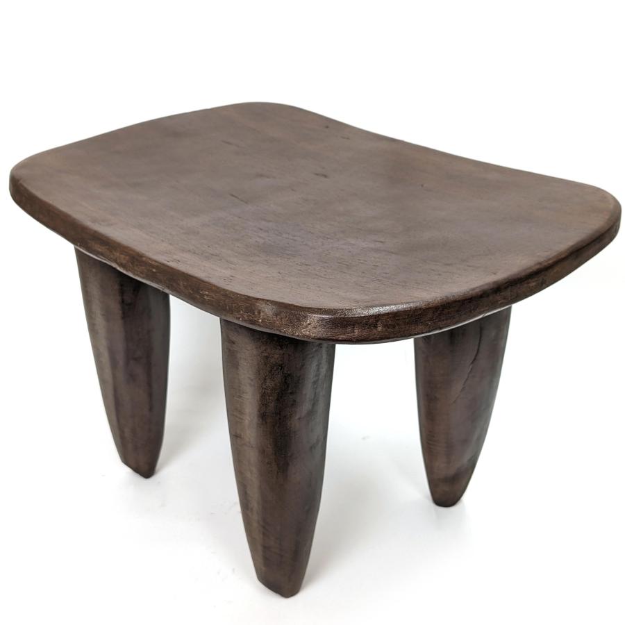 セヌフォ族巨大腰掛　座面66×48cm　アフリカのテーブル 家具｜afromode｜08