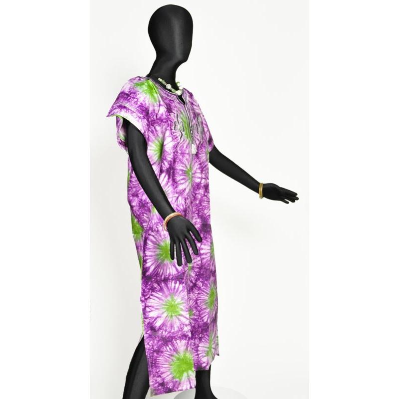 コットン ワンピース アフリカ コートジボワール製 エスニック ファッション U127 21 アフリカ雑貨専門店 アフロモード 通販 Yahoo ショッピング