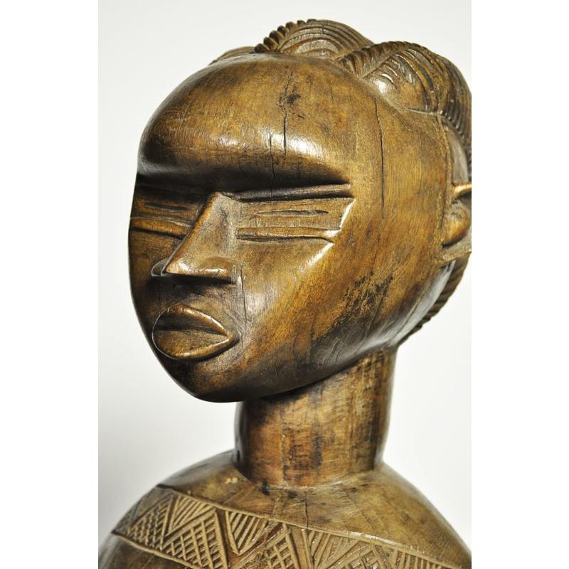 アフリカ木彫りマスクバッサ族