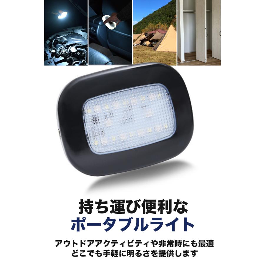 ルームランプ 車用 8色 LED 車 交換 天井 車載 読書灯 車内 照明