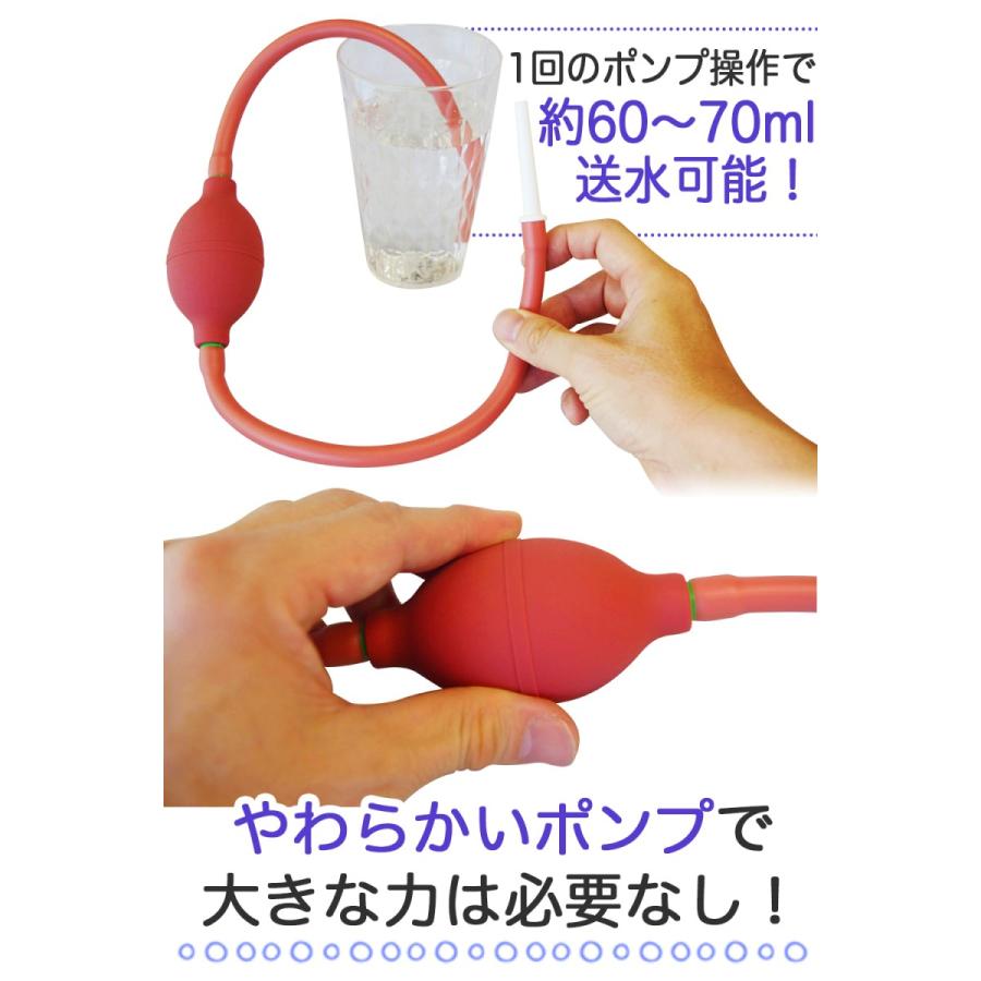 多目的洗浄器 ポンプ式 浣腸器 膣洗浄 鼻洗浄 鼻うがい 腸内洗浄 エネマシリンジ