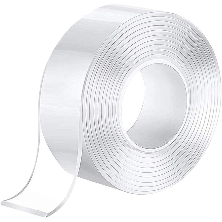 両面テープ はがせる 透明 防水 水洗い可 魔法の テープ 魔法テープ