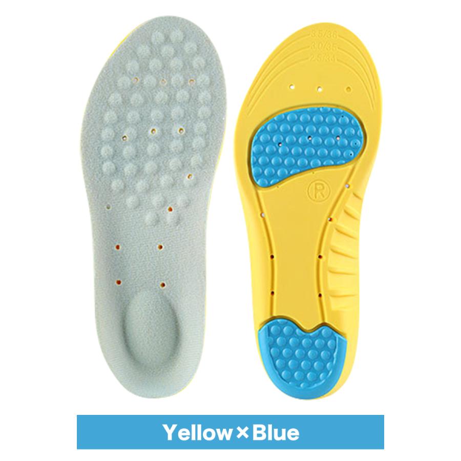 インソール スポーツ 衝撃吸収 ゲルクッション 土踏まず 立ち仕事