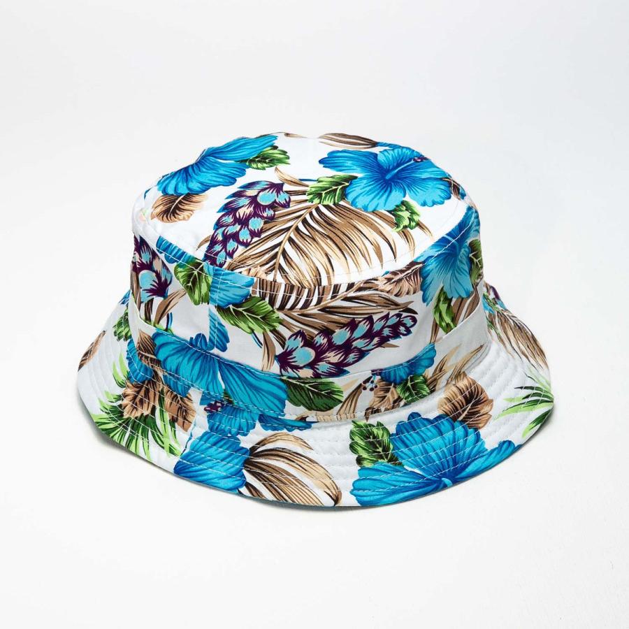 NEWHATTAN（ニューハッタン）：フローラル バケットハット/メンズ