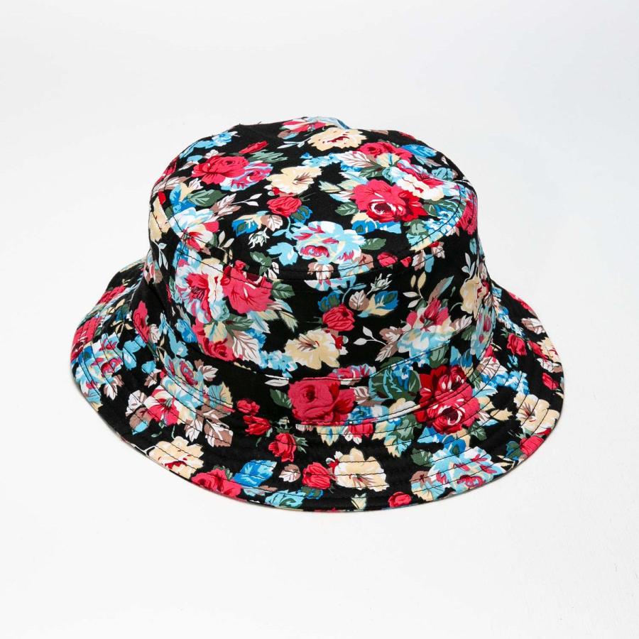 NEWHATTAN（ニューハッタン）：フローラル バケットハット/メンズ