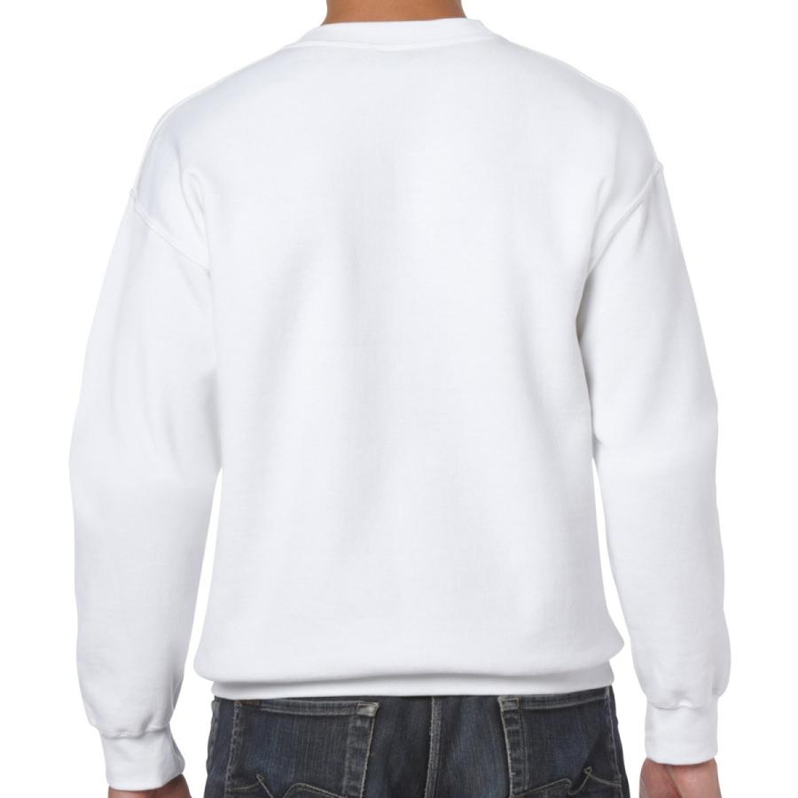 GILDAN / スウェット/L/コットン/WHT GILDAN（ギルダン） ：8.0オンス ヘビーブレンド クルーネック