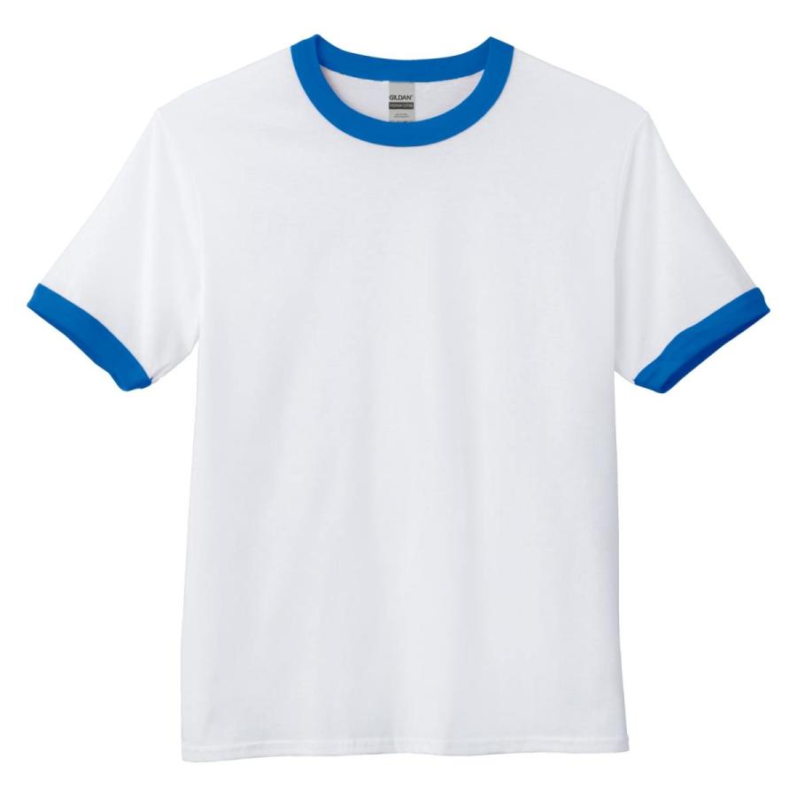 GILDAN（ギルダン）：5.3オンス プレミアムコットン ジャパンスペック リンガーTシャツ/メンズXS〜XL/ファッション 無地 Tシャツ｜aftee｜04