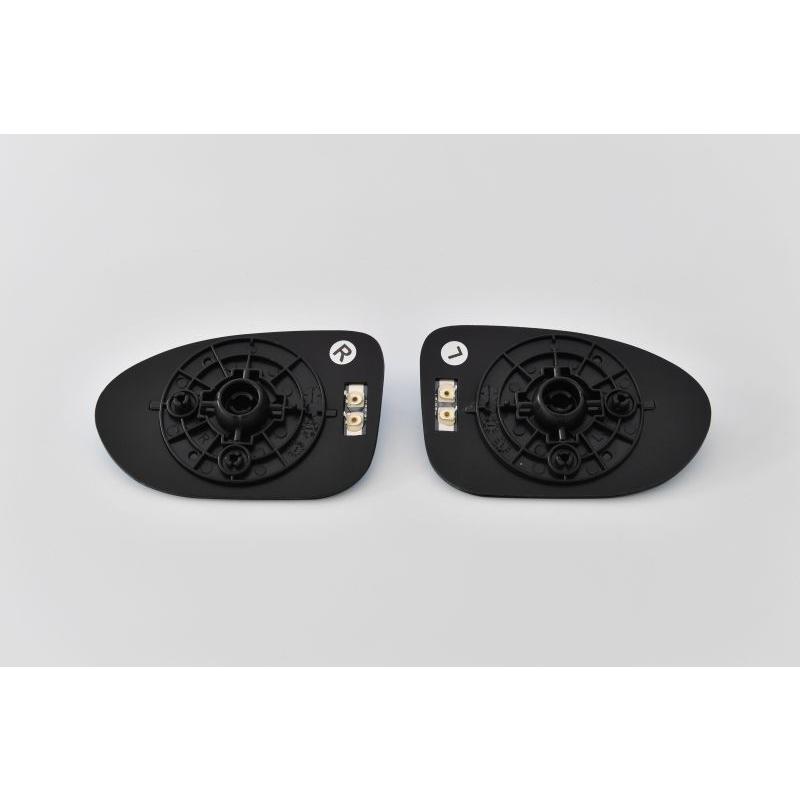 AutoStyle ワイドビューブルードアミラーレンズ 純正交換タイプ マツダ 