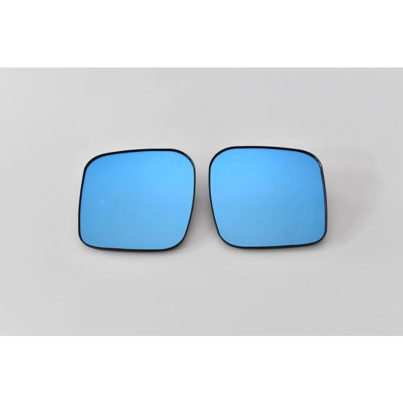 AutoStyle ワイドビューブルードアミラーレンズ 純正交換タイプ  