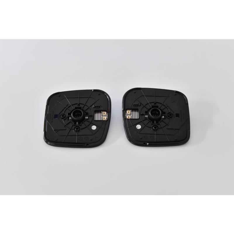 AutoStyle ワイドビューブルードアミラーレンズ 純正交換タイプ  