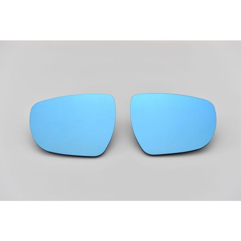 AutoStyle ワイドビューブルードアミラーレンズ 純正交換タイプ スズキ  