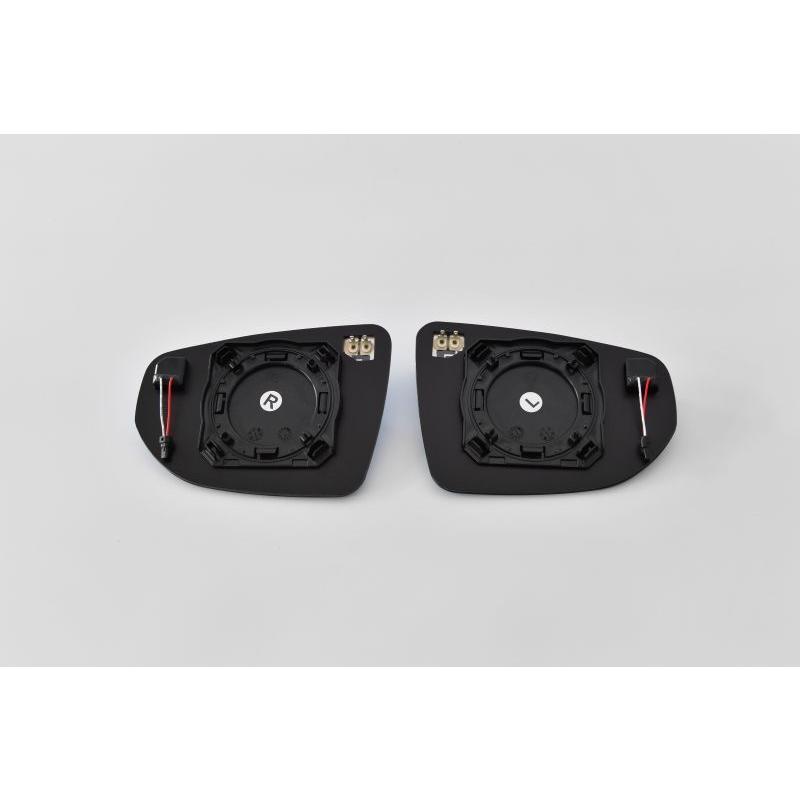 AutoStyle BSM対応 ワイドビューブルードアミラーレンズ 純正交換 