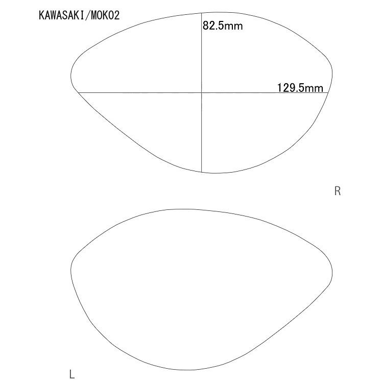 アウトバーン AUTBAHN バイク用 広角ミラー カワサキ Ninja ZX