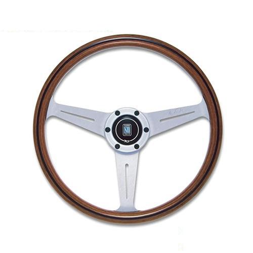 16★NARDI ウッドステアリング　14インチ　358mm シルバースポーク NARDI ナルディ ステアリング クラシック [CLASSIC] CLASSIC WOOD