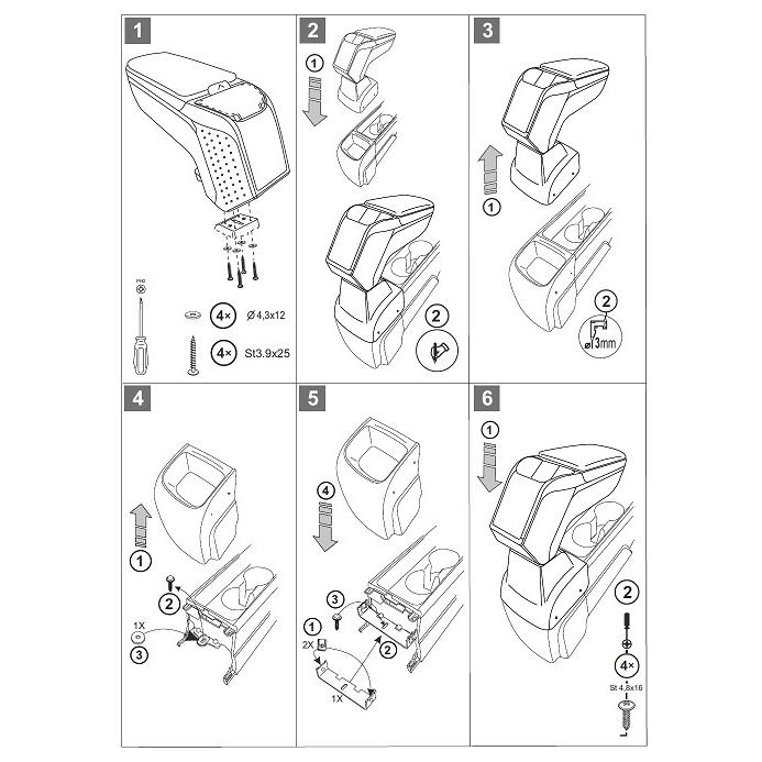 アームレスト アームスター2 携帯ポケット付 トヨタ ヤリス / ヤリスクロス &rsquo;20〜 KSP210 / MXP### ※純正アームレスト装着車除く ブラック/グレー V01406