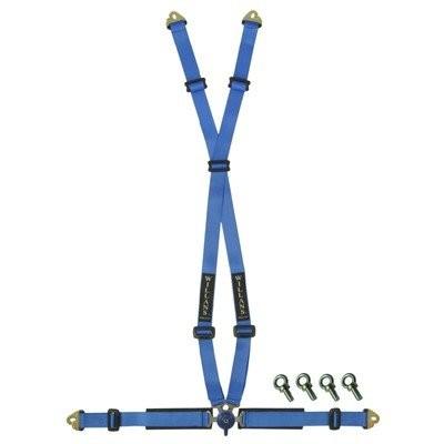WILLANS/ウイランズ レーシングハーネス CLUB4 4X4 右座席用 ブルー  
