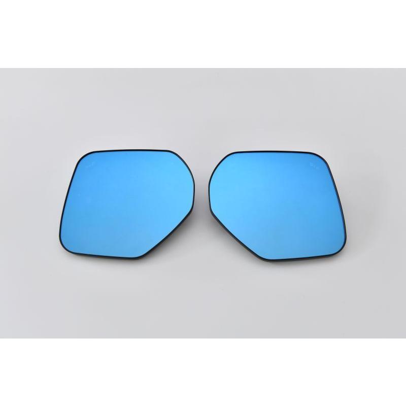 AutoStyle BSM対応 ワイドビューブルードアミラーレンズ 純正交換  