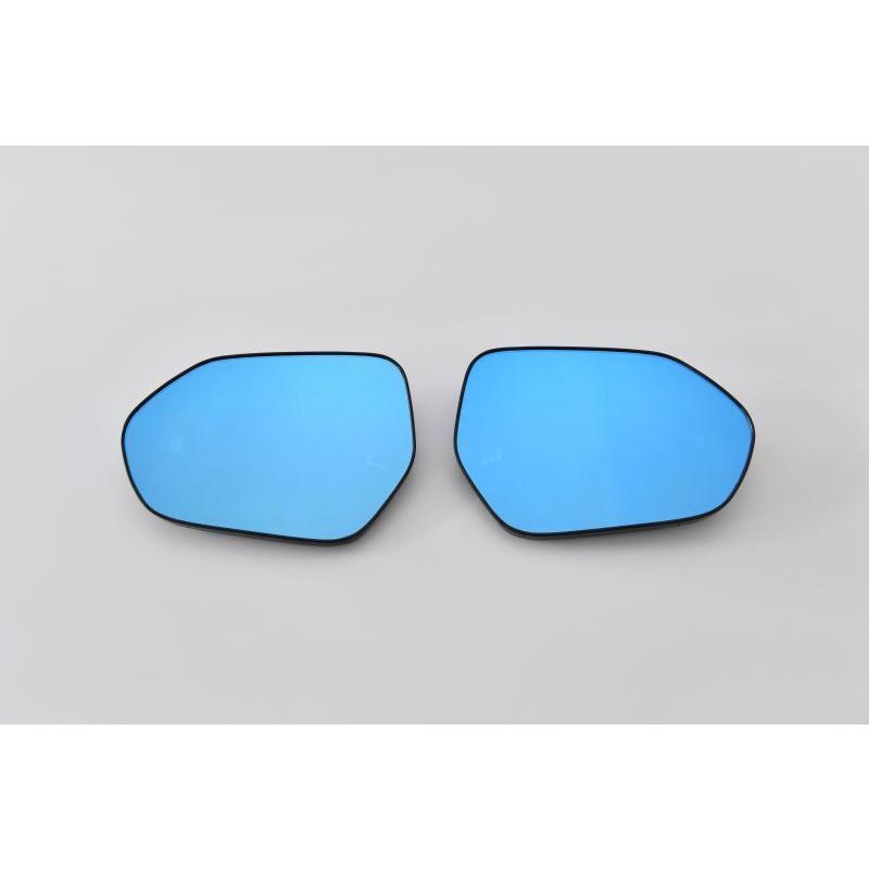 AutoStyle BSM対応 ワイドビューブルードアミラーレンズ 純正交換タイプ トヨタ プリウス ZVW50、51、55 15/12〜 BMS有 005559