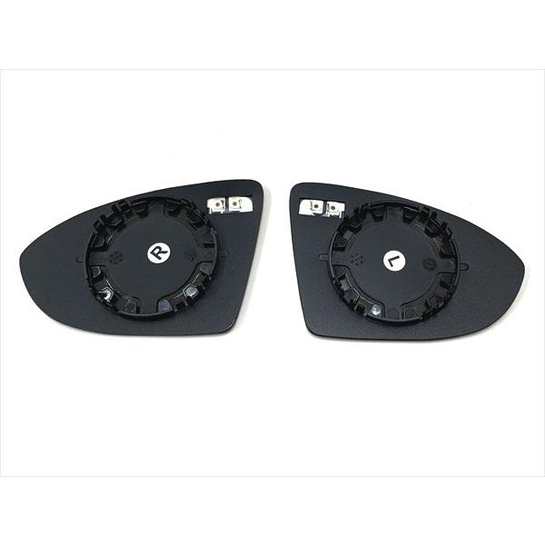 AutoStyle ワイドビューブルードアミラーレンズ 純正交換タイプ VW ゴルフ Touran(5T) 16〜 006850 as