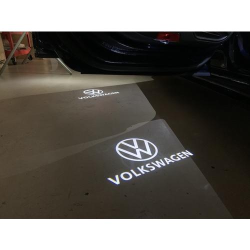 オートスタイル Autostyle VW LEDライトドアプロジェクター Volkswagen logo for VWドアエントランスライト(乗降補助ライト装備車) ゴルフ8 ゴルフ7.5/7 251171｜afterparts-jp｜02