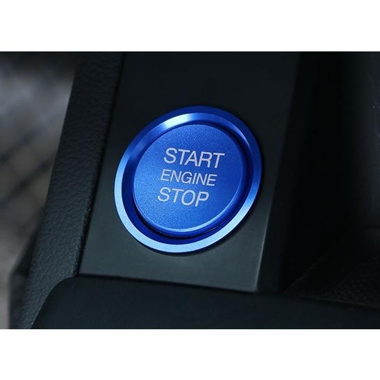 オートスタイル Autostyle Start/Stop ボタン＆リング ブルー for アウディ ・A4(B9)・A5(B9)・A6(C7)・A7(C7) ・Q5(8R) 251204｜afterparts-jp