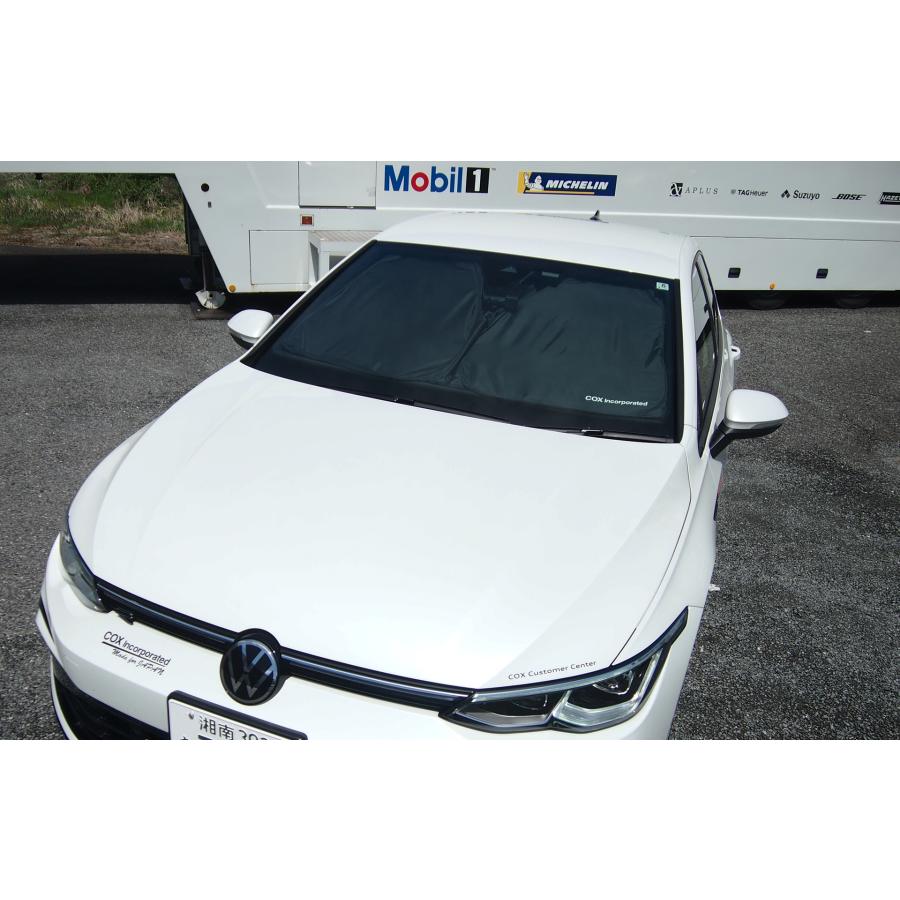 COX コックス COXオリジナルフロントサンシェード(ブラック/ VW