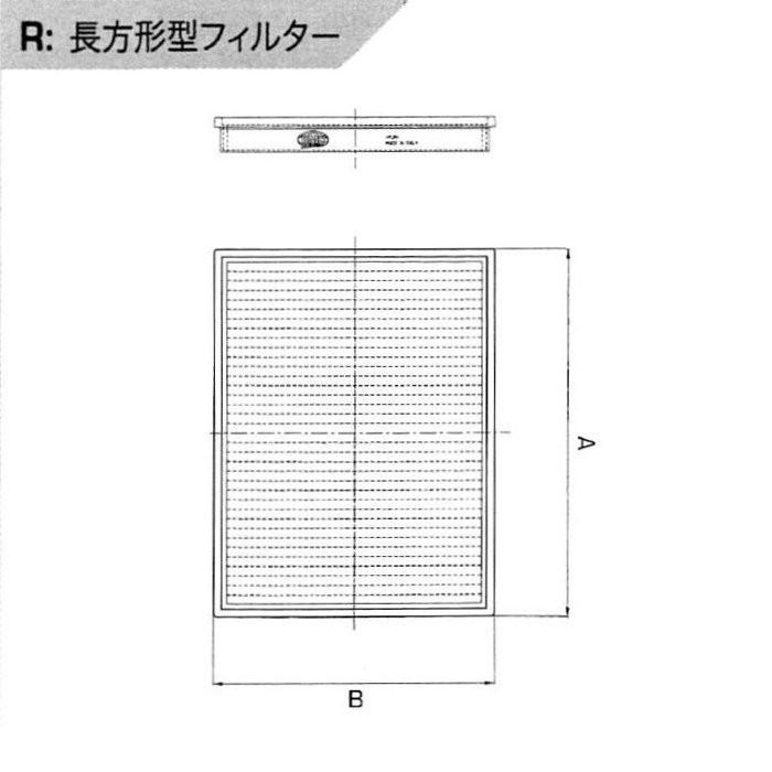 BMC エアフィルター 純正交換タイプ アウディ A3 (8V) 1.4 TFSI 8VCXS/8VCXSL 122hp 12〜 CXS サイズ:269*190 FB757/01｜afterparts-jp｜02