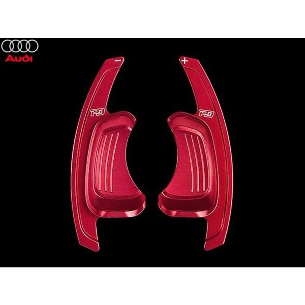 Audi（アウディ） PD アルミパドルシフター for Audi Version2 (レッド