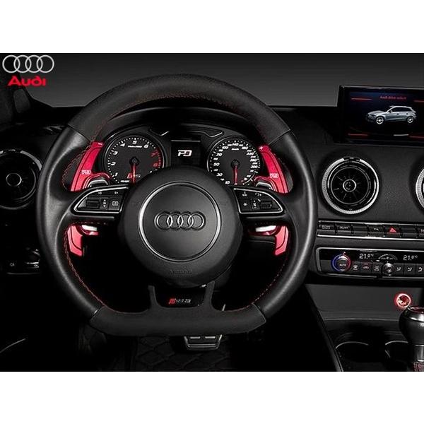 PDパドルシフト AUDI Audi（アウディ） PD アルミパドルシフター for Audi Version2 (レッド