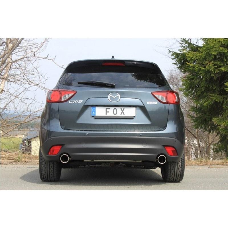 シーエックス FOX リアマフラー マツダ CX-5 2.2XD 4WD -KE2AW 2012