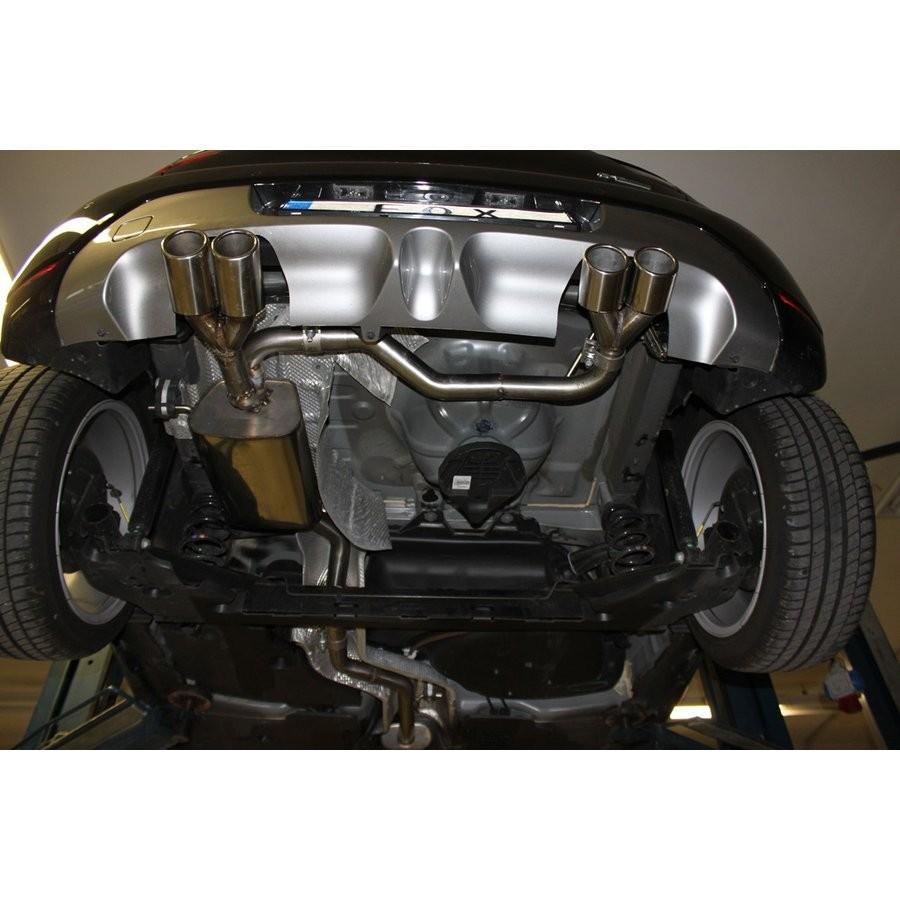 FOX リアマフラー ルノー ルーテシア4 1.2 GT -RH5F 2014〜2016用 76mm 