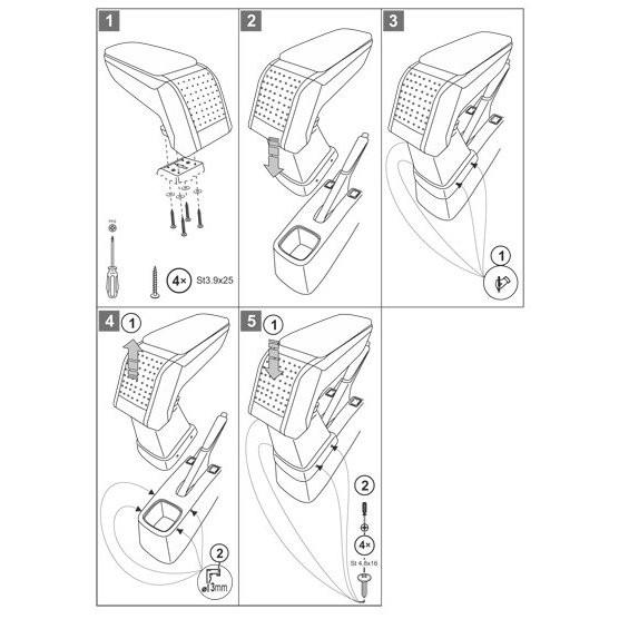 Tattoo アームレスト　新品未使用 アームレスト アームスターS スリムタイプ スズキ スイフト（スポーツ