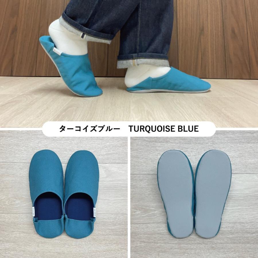 阿部産業（ABE HOME SHOES） スリッパ 帆布バブーシュL おしゃれ 室内
