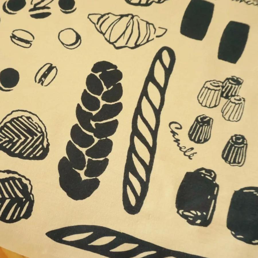 手ぬぐい boulangerie Esquisse France フラインスパン ブレッド 注染手ぬぐい にじゆら 37×90cm パンをモチーフ デザイン かわいい おしゃれ 日本製 |  | 10