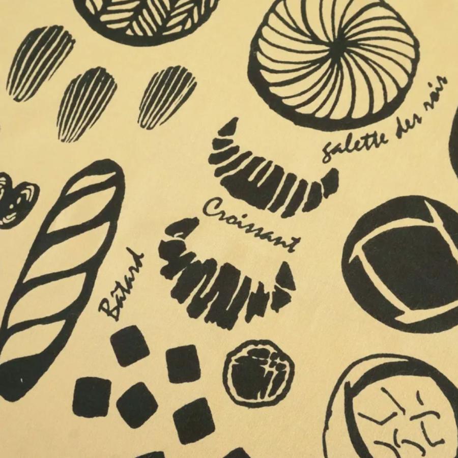 手ぬぐい boulangerie Esquisse France フラインスパン ブレッド 注染手ぬぐい にじゆら 37×90cm パンをモチーフ デザイン かわいい おしゃれ 日本製 |  | 11