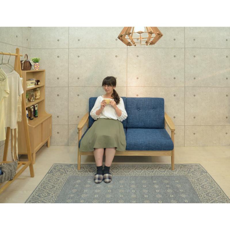 AZUMAYA RTO-921BR バッスム 2人掛ソファー 楽天市場】【送料都度見積商品】東谷(あずまや) バッスム 2人掛