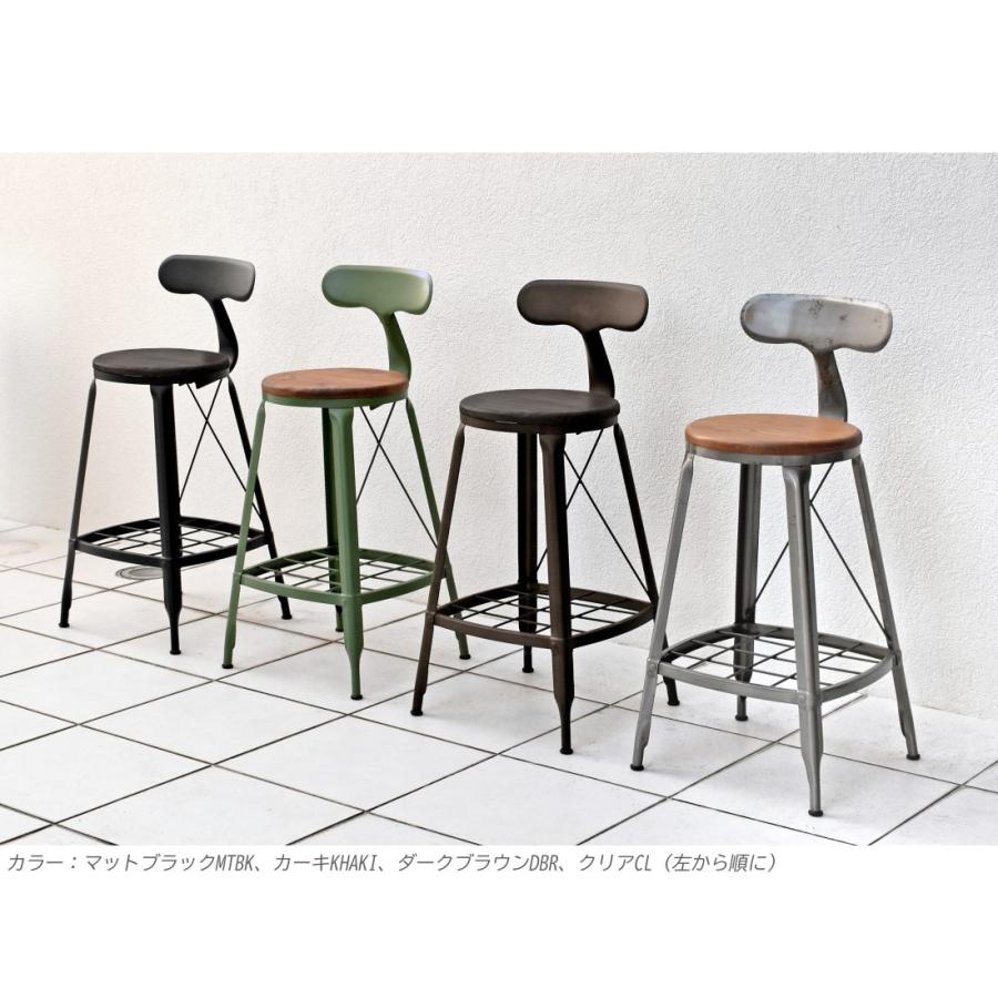 美品■Calore■カウンターチェア■4脚セット■クラシック■ハイチェア■グレー GART（ガルト） ハイチェアー アイアンチェアー カウンターチェアー